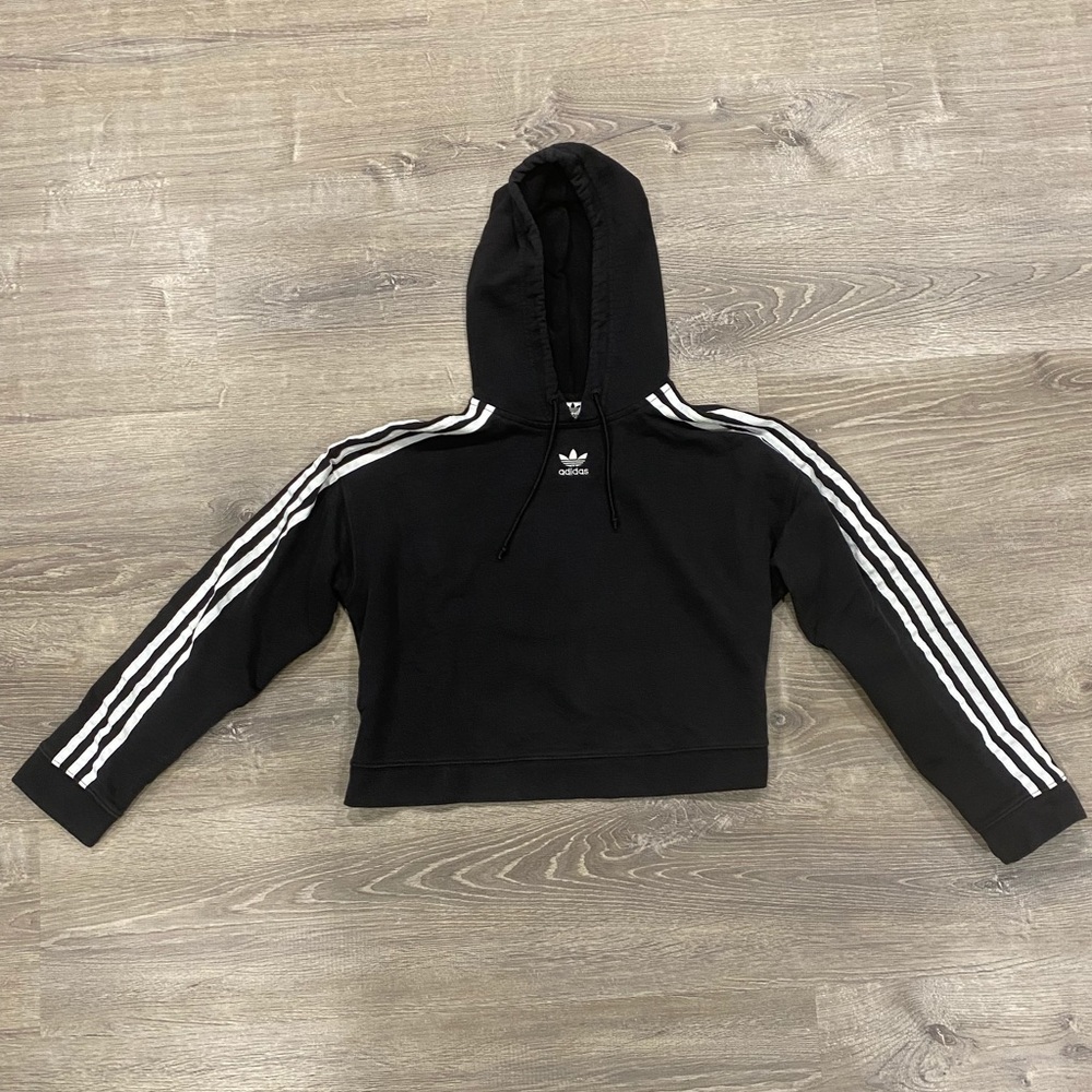 Adidas cropped hoodie